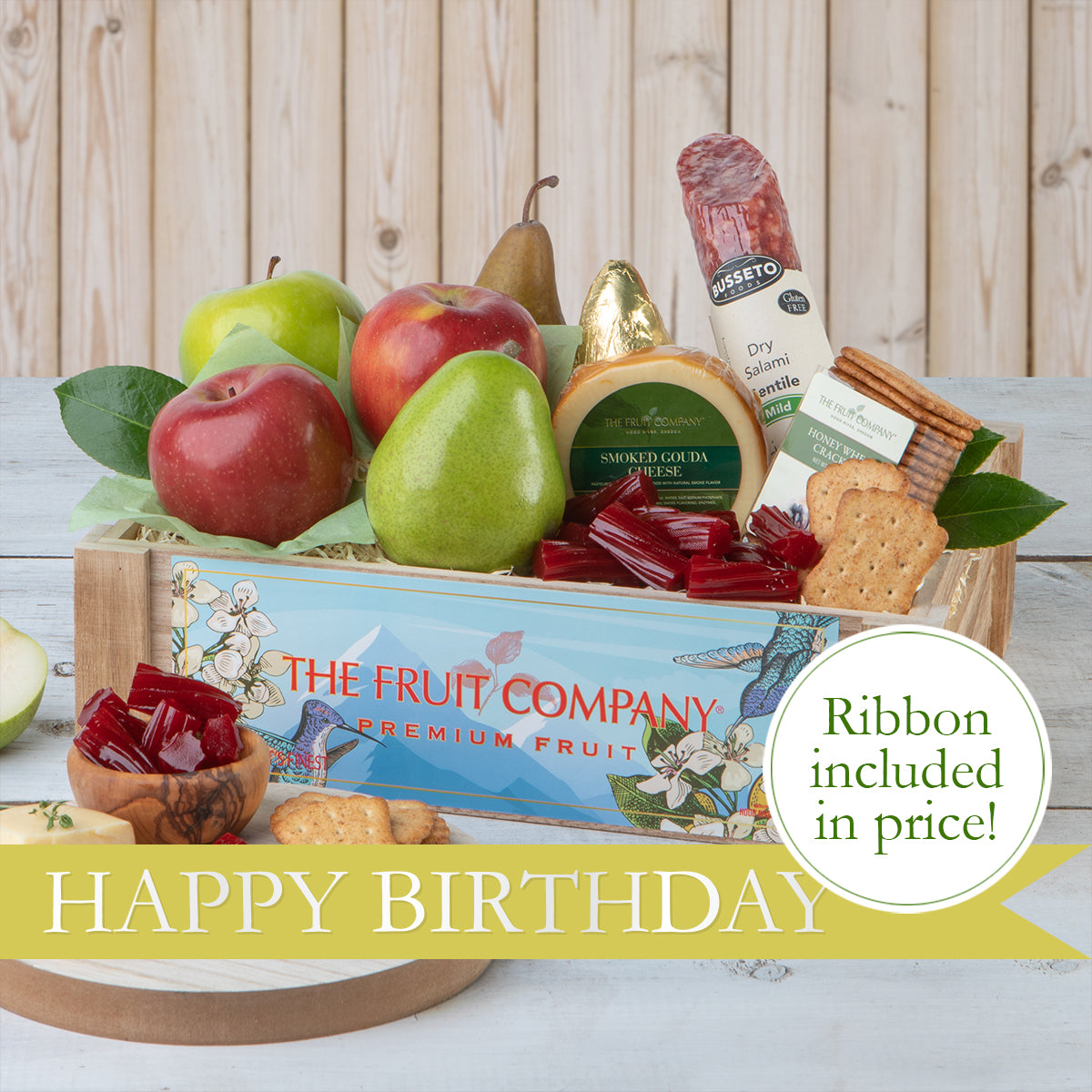 Happy Birthday Snack Crate | The Fruit Company®