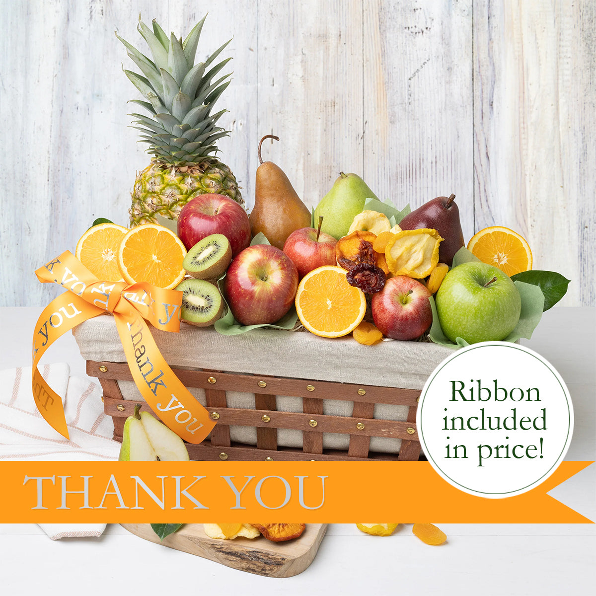 Thank You Fruit Basket