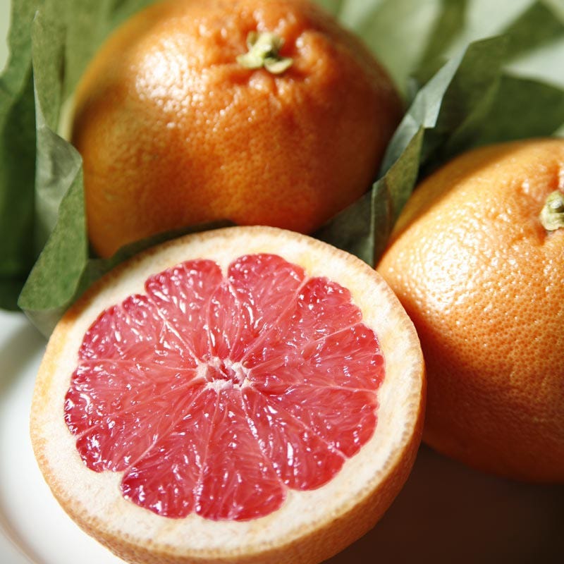 Refreshing, sweet-tart ruby-red grapefruit.