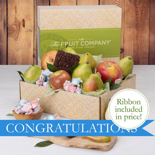Congratulations Gift Box with Congratulations Ribbon