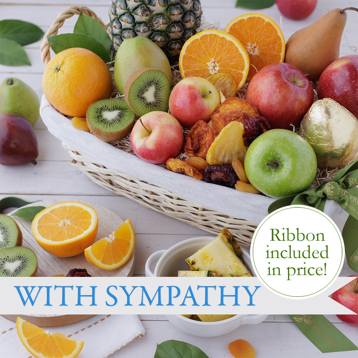 Thoughtful Sympathy Fruit Basket | The Fruit Company®