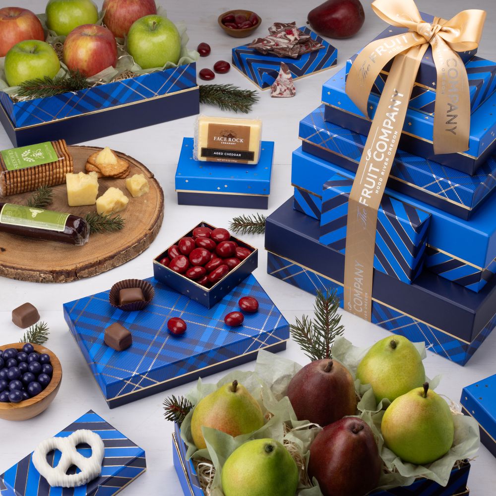 Grand Holiday Gift Tower