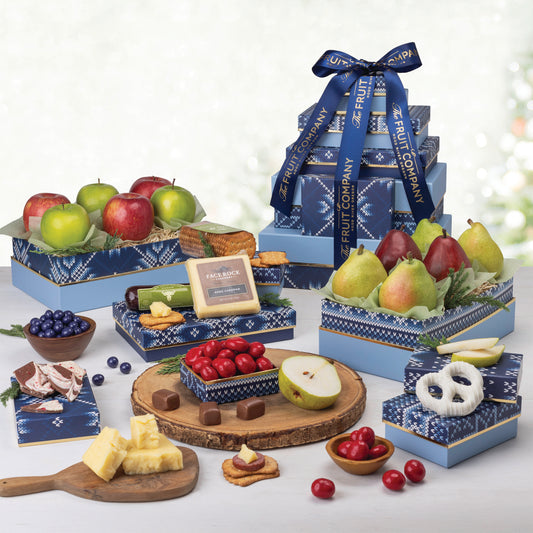 Grand Holiday Gift Tower