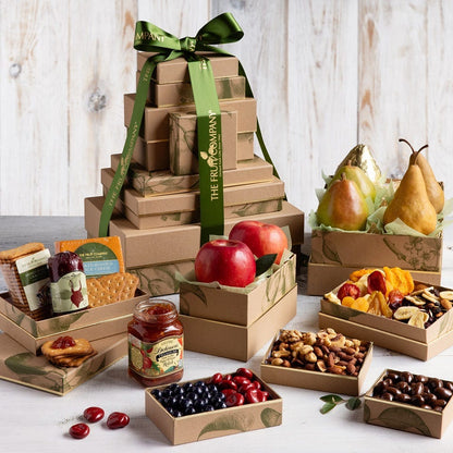 Sweet and Savory Gift Tower