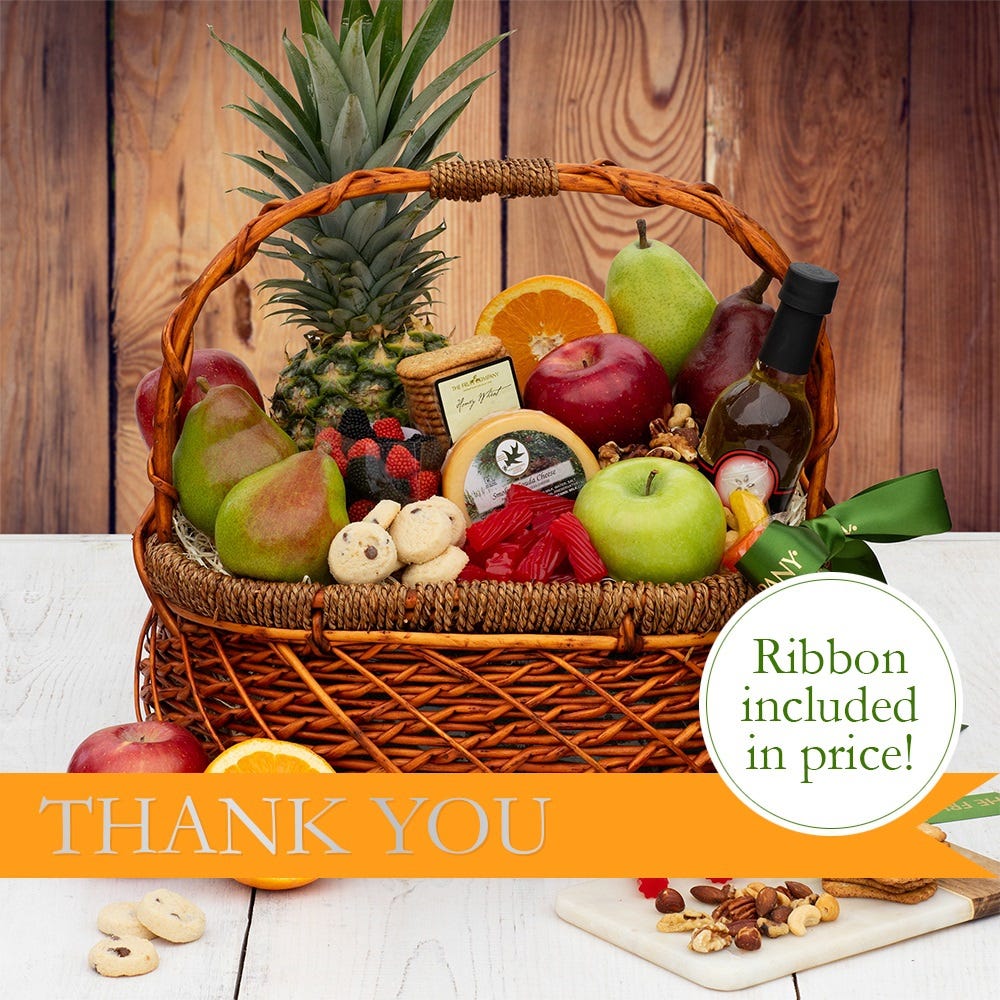 Grand Thank You Fruit Basket The Fruit Company® — free download