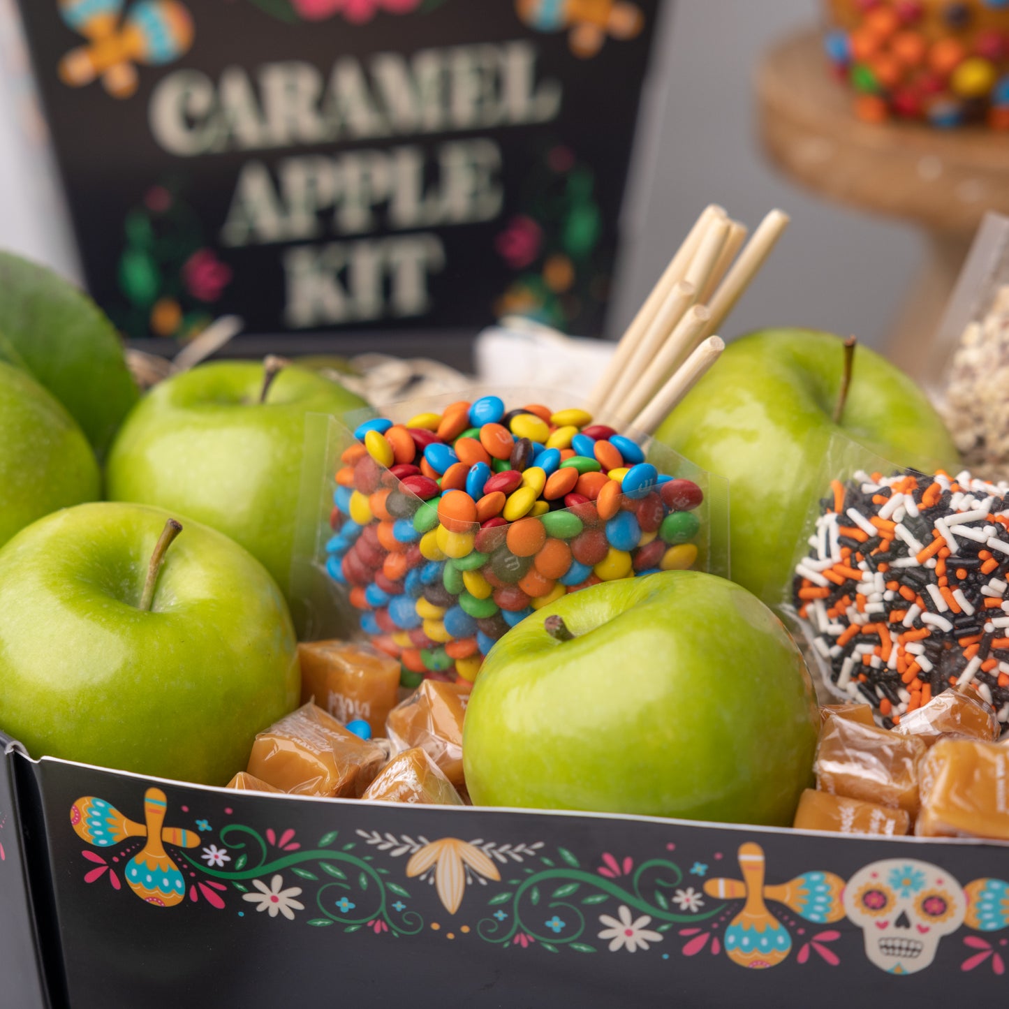 Halloween Caramel Apple Kit