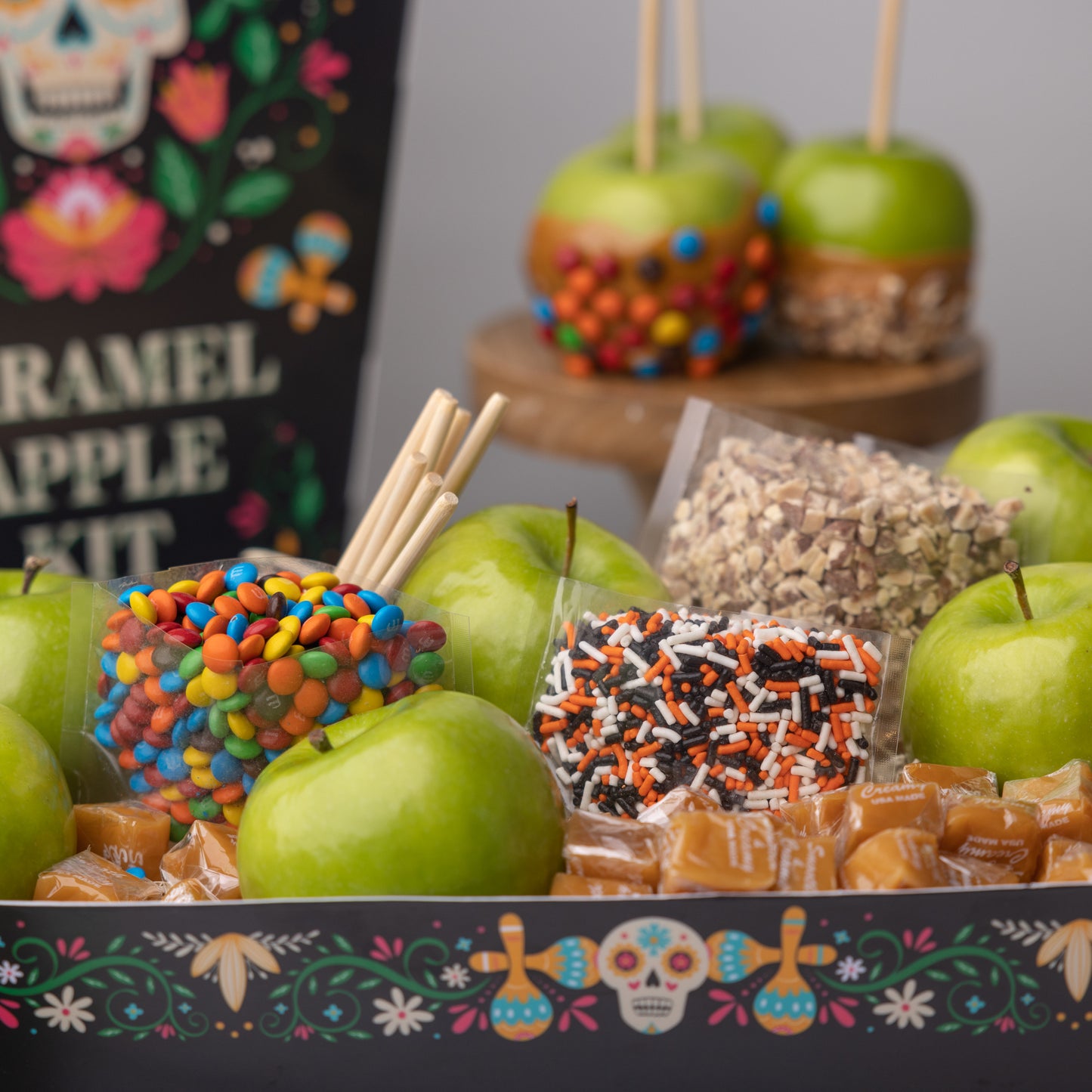 Halloween Caramel Apple Kit