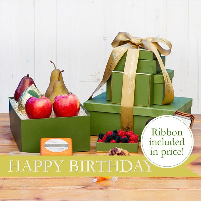 Happy Birthday Gift Tower
