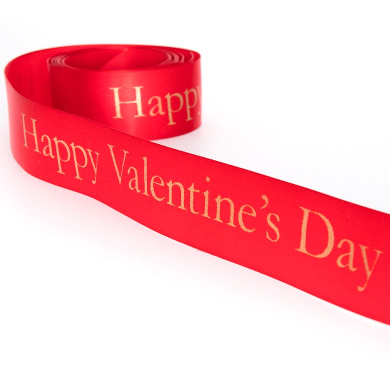 Happy Valentine's Day Ribbon